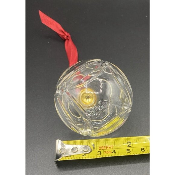 Vintage Tiffany Glass Ball Globe Christmas Ornament Hand Blown Decor - Picture 7 of 13